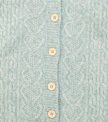 Baby David Pilot wool and cotton onesie | Louise Misha