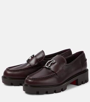 CL Moc Lug leather loafers | Christian Louboutin