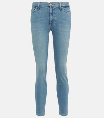 Mid-Rise Skinny Jeans | 7 For All Mankind