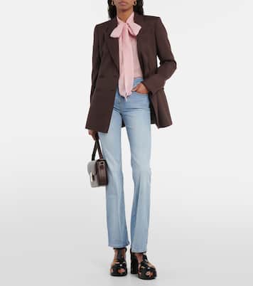 Embroidered flared jeans  | AG Jeans