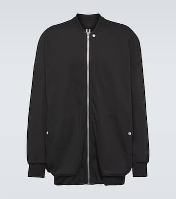 Jumbo Peter Flight distressed cotton jacket | Rick Owens