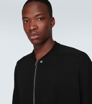 Jumbo Peter Flight distressed cotton jacket | Rick Owens