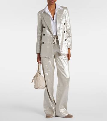 Blazer aus einem Leinengemisch | Brunello Cucinelli