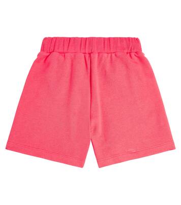 Button-embellished jersey shorts | Balmain Kids