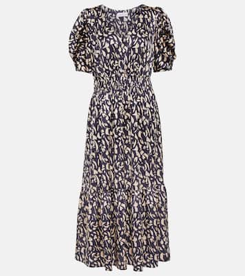 Abito midi Lyuda con stampa | Velvet