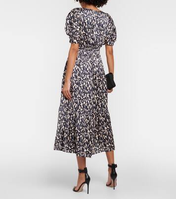 Abito midi Lyuda con stampa | Velvet