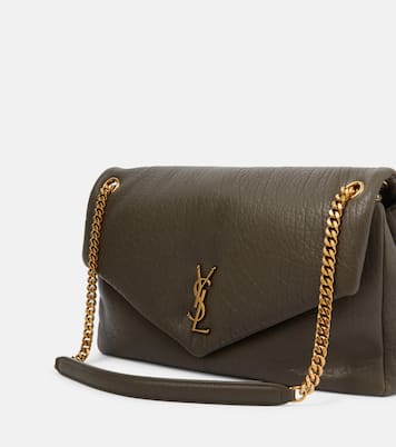 Bolso al hombro Calypso Large de piel | Saint Laurent