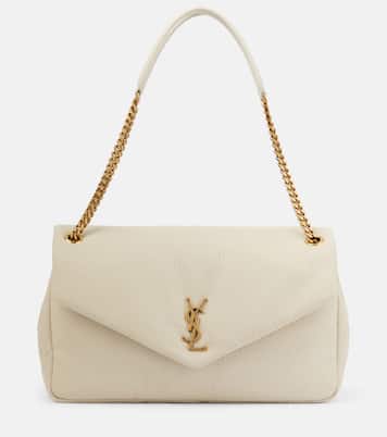 Calypso Large leather shoulder bag | Saint Laurent