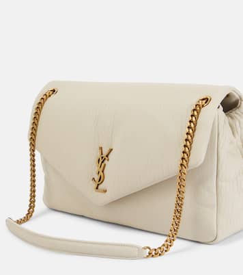 Calypso Large leather shoulder bag | Saint Laurent
