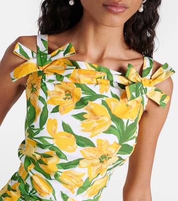 Midikleid aus Popeline | Carolina Herrera