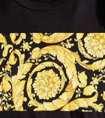 Barocco cotton jersey T-shirt | Versace Kids