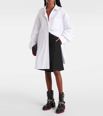 Dune Bike leather ankle boots | Christian Louboutin