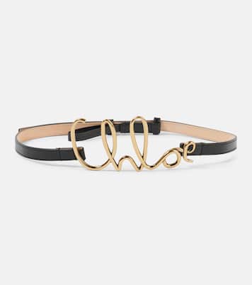 Chloé Iconic slim leather belt | Chloé