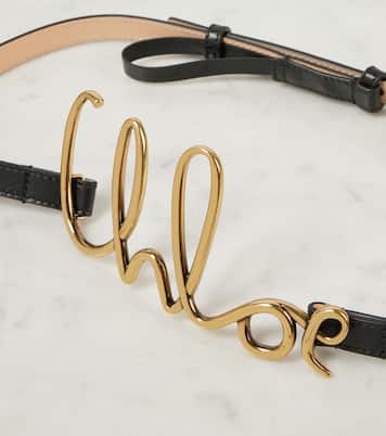Chloé Iconic slim leather belt | Chloé