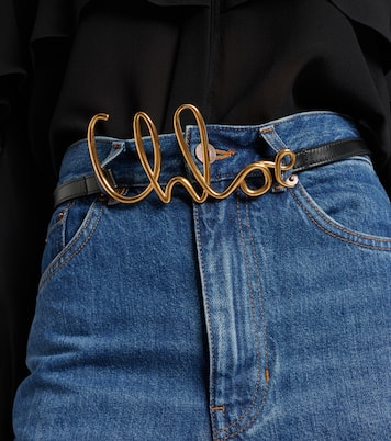 Chloé Iconic slim leather belt | Chloé