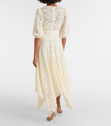 Abito midi in pizzo | Costarellos