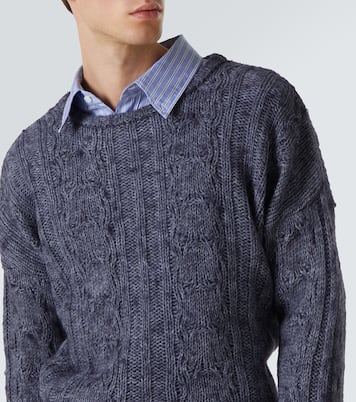 Popover cable-knit wool-blend sweater | Our Legacy