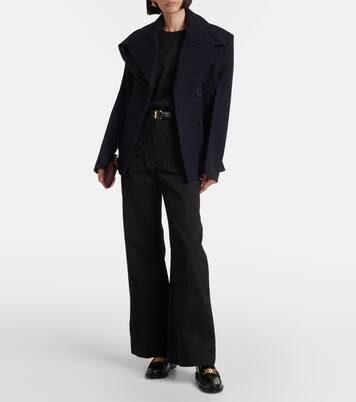 Mocassini Chain in pelle | Victoria Beckham