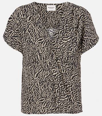 Delocia printed top | Marant Etoile