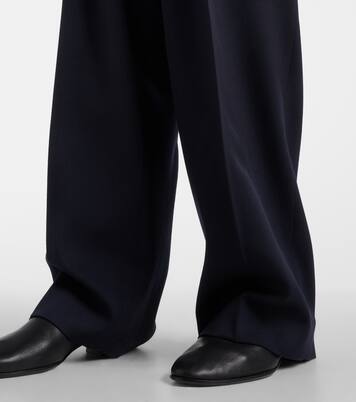 Weite Low-Rise-Hose Igor aus Wolle | The Row