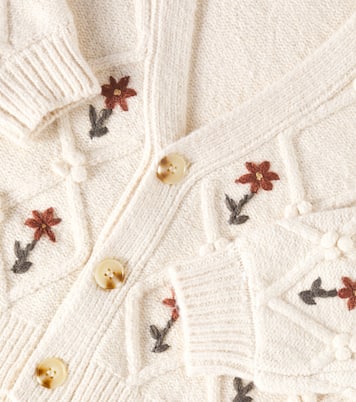 Bestickter Cardigan Boxy | Rylee + Cru