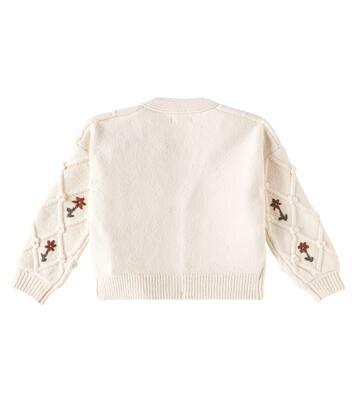 Bestickter Cardigan Boxy | Rylee + Cru