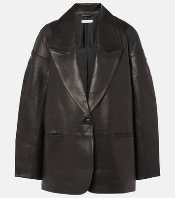 Blazer Slouchy aus Leder | The Sei