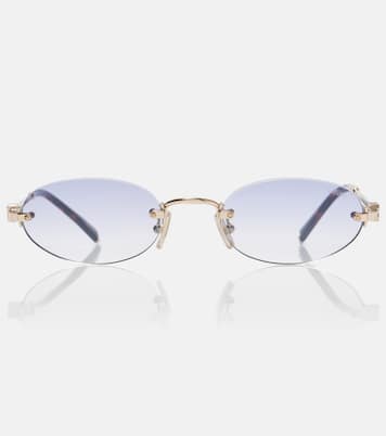 Ovale Sonnenbrille | Miu Miu