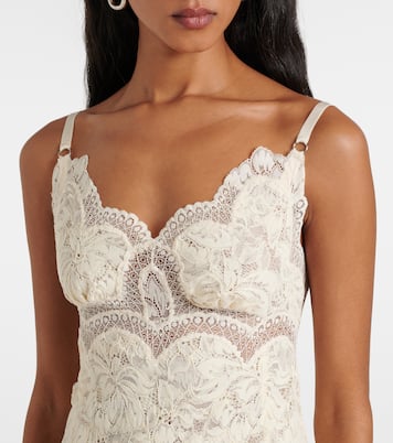 Maxikleid aus Spitze | Rabanne