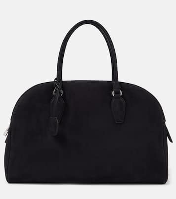 India 15.75 suede tote bag | The Row