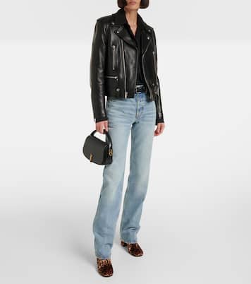 Bedruckte Ankle Boots Joelle 70 aus Samt | Gianvito Rossi