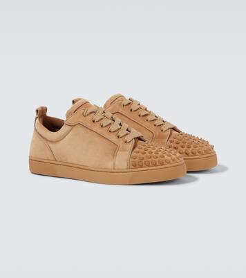 Louis Junior Spikes leather sneakers | Christian Louboutin