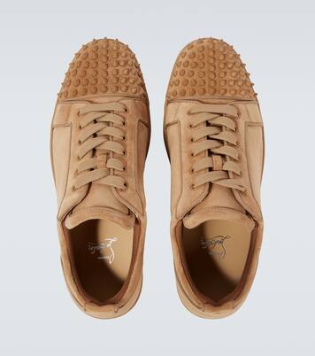 Louis Junior Spikes leather sneakers | Christian Louboutin