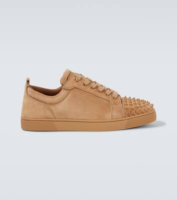 Louis Junior Spikes leather sneakers | Christian Louboutin