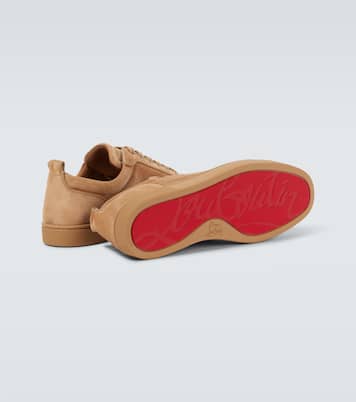 Louis Junior Spikes leather sneakers | Christian Louboutin