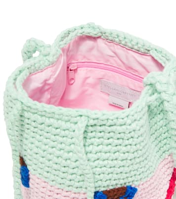 Crochet bucket bag | Stella McCartney Kids