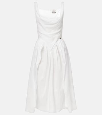 Robe midi Sunday en coton et soie | Vivienne Westwood