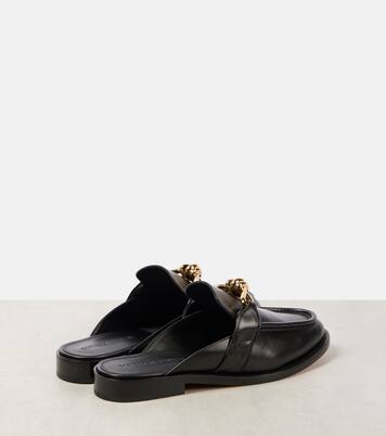 Astaire Knot leather mules | Bottega Veneta