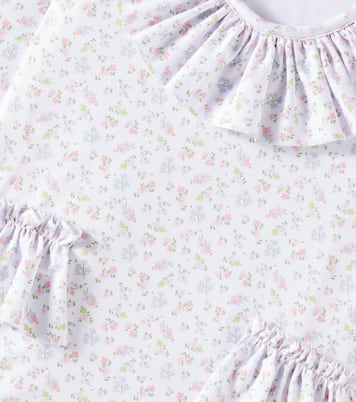 Bow-trimmed floral swimsuit | Patachou