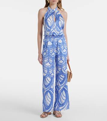 Pantalon ample Cecile imprimé | Poupette St Barth