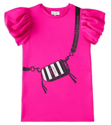 Printed puff-sleeve dress | Marc Jacobs Kids