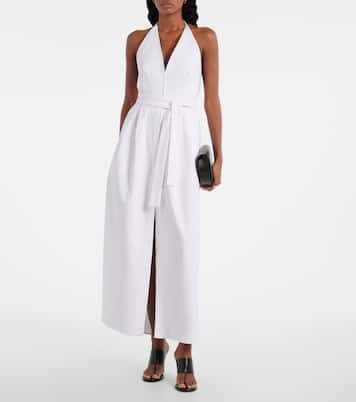 Robe longue en coton mélangé | Max Mara