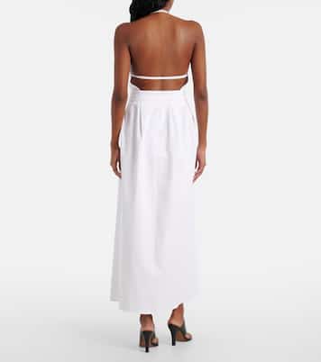 Robe longue en coton mélangé | Max Mara