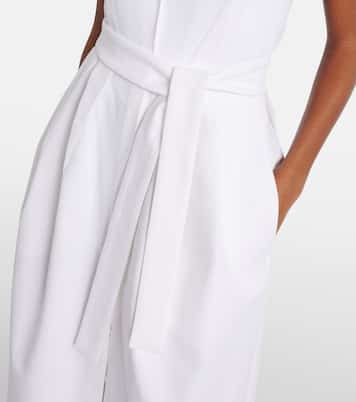 Robe longue en coton mélangé | Max Mara