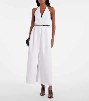 Robe longue en coton mélangé | Max Mara