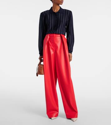 Polo rayé en laine | Stella McCartney