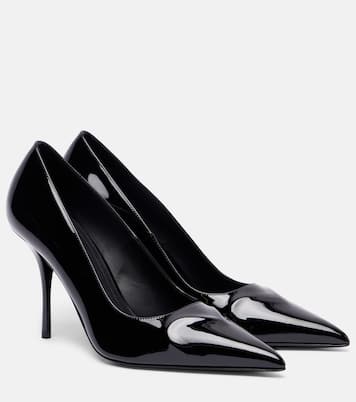 Le Cœur 3D 90 patent leather pumps | Alaïa