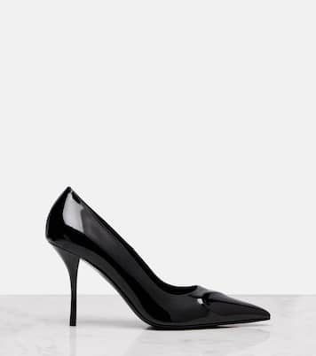Le Cœur 3D 90 patent leather pumps | Alaïa