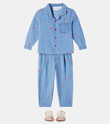 Camicia di jeans con ricamo | Mini Rodini