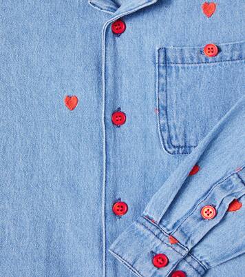 Camicia di jeans con ricamo | Mini Rodini